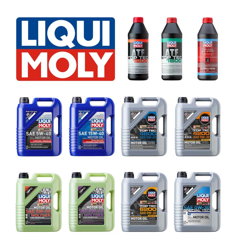 Liqui-Moly high-performance synthetic specialty oils and advanced additives lineup for European vehicle servicing
